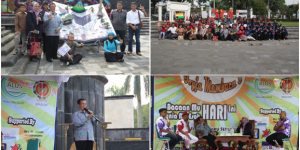 Memperingati Hari Buku Sedunia di 0 (Nol) Km Yogyakarta 