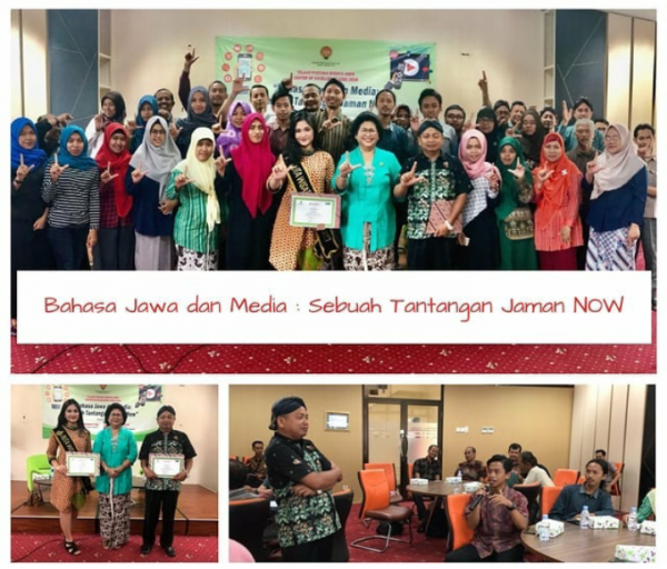 Telaah Pustaka Budaya Jawa “Bahasa Jawa dan Media : Sebuah Tantangan Zaman Now”