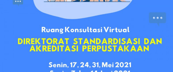 Konsultasi Virtual Standarisasi dan sertifikasi perpustakaan